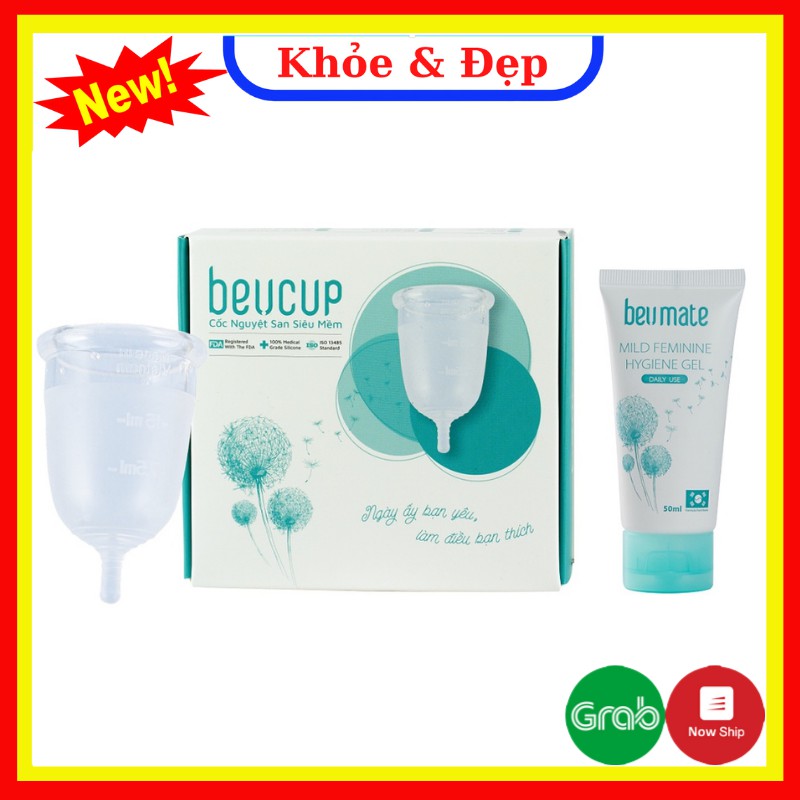 Cốc nguyệt san BeUCup siêu mềm