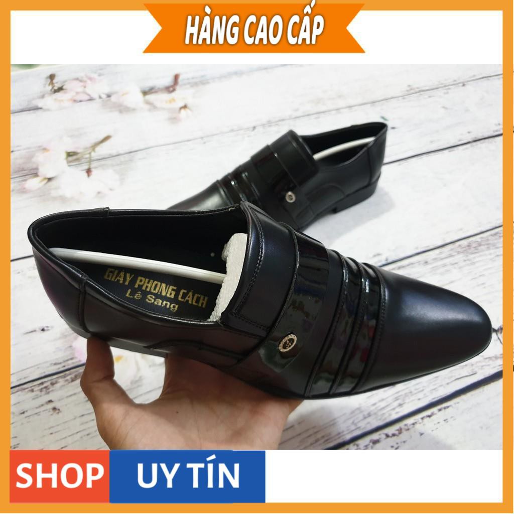 Giày Tây Nam Thiết Kế Đế Cao Lịch Lãm Sang Trọng | BigBuy360 - bigbuy360.vn