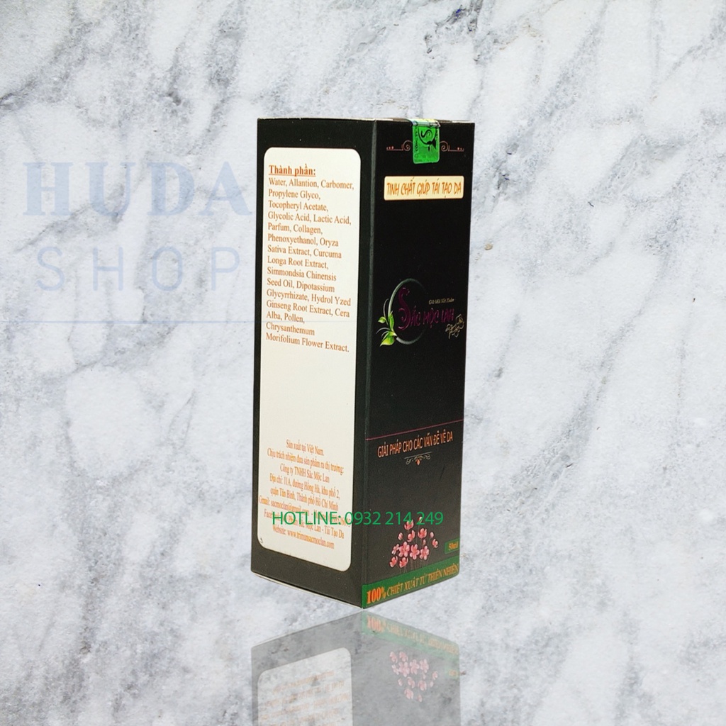 Tinh chất tái tạo da Sắc Mộc Lan giảm mụn, mờ thâm nám, tàn nhang