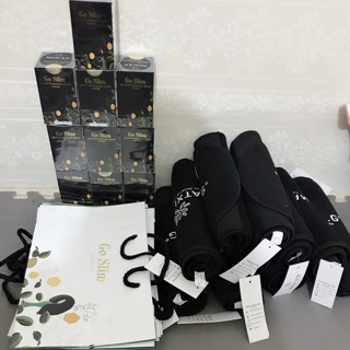 Kem tan mỡ Goslim + nịt bụng