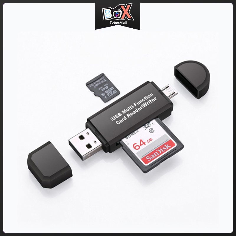 Đầu Đọc Thẻ Nhớ Micro Usb Otg Sang Usb 2.0