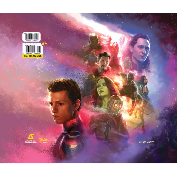  Sách - The Art Of Marvel Studios Avengers Infinity War (Cuộc Chiến Vô Cực)