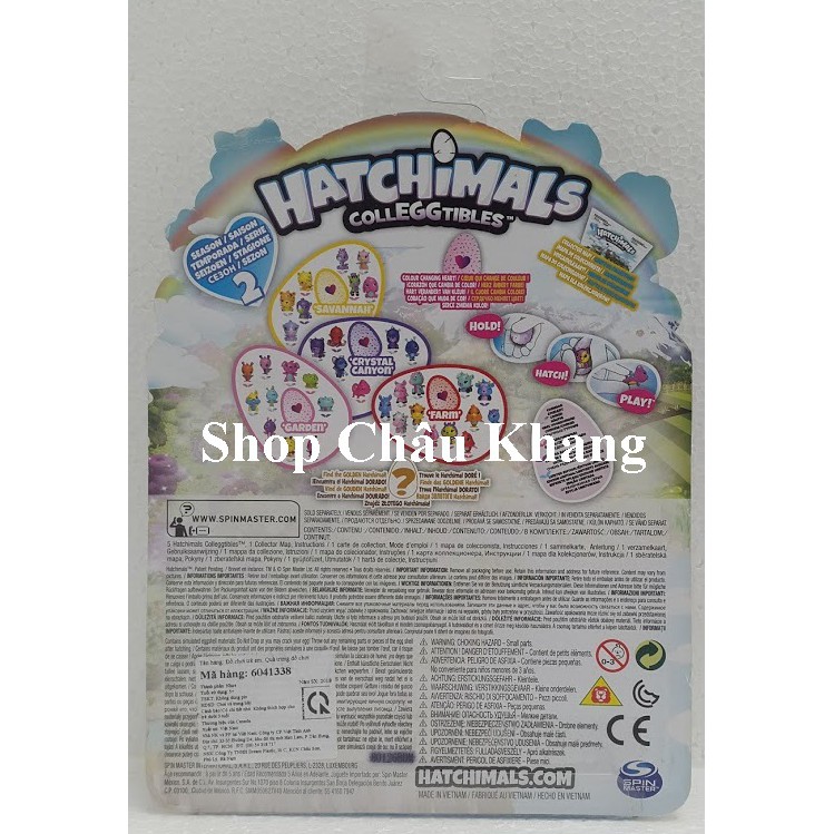 Bộ 4 Trứng Mini Hatchimals S2 6041338