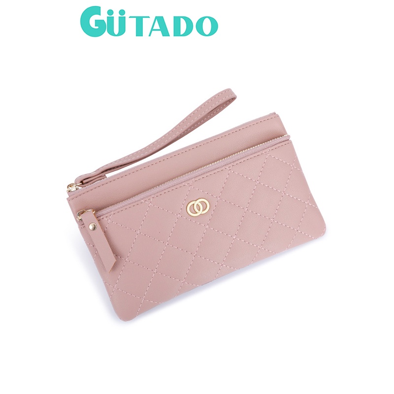Ví nữ cao cấp cầm tay PERFECT FOR YOU thời trang đựng tiền địện thoại da mềm nhiều ngăn tiện dụng siêu đẹp TL36 - GUTADO