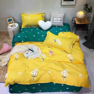 set chăn ga cotyon poly nhập khẩu