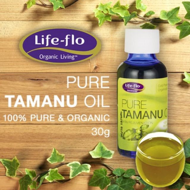 Dầu mù u Lifeflo Organic Tamanu Oil - Nhập từ Mỹ - Dầu dưỡng ẩm Life Flo da khô, sáng da | BigBuy360 - bigbuy360.vn