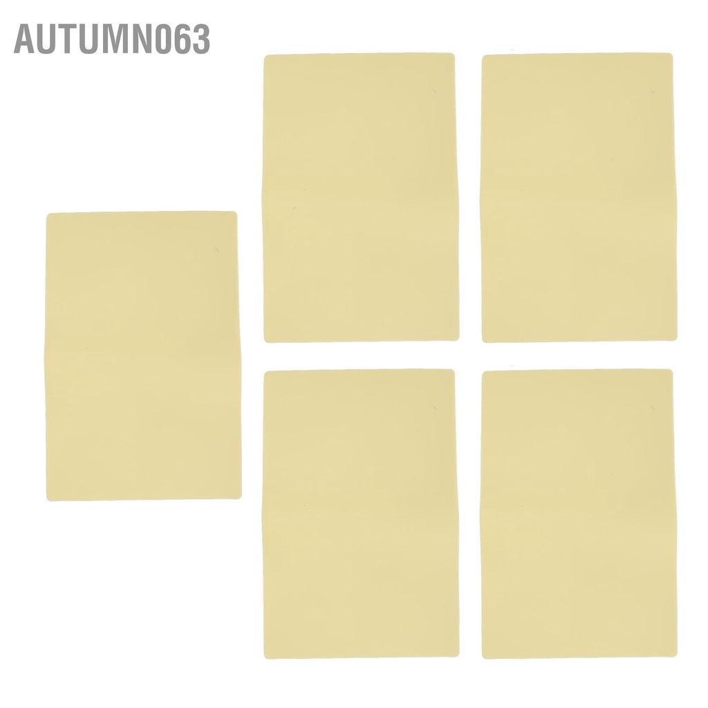 Set 5 Da Giả Dày Dặn Dùng Để Luyện Tập Xăm Chân Mày Autumn063