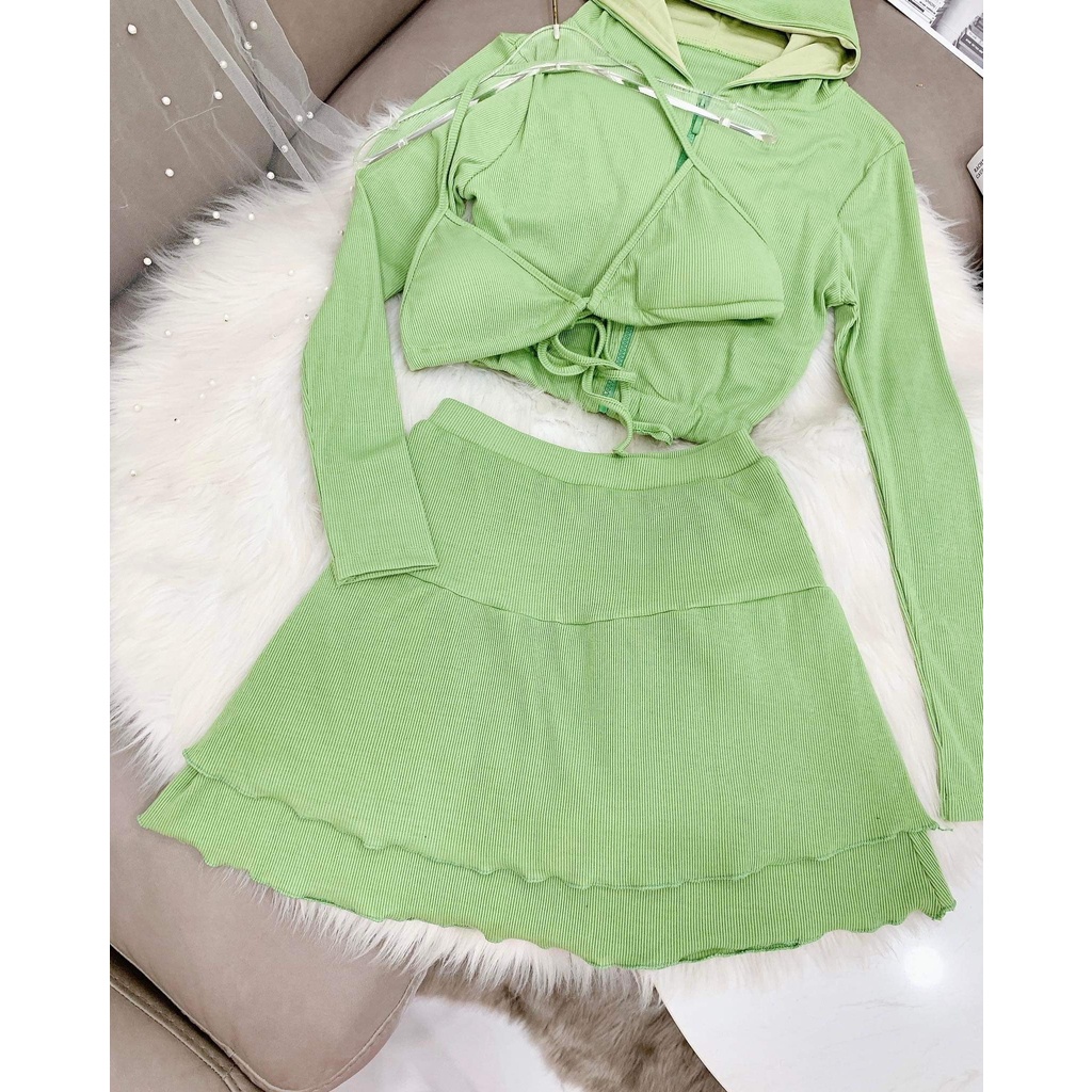 ❤️ SET 3 MÓN CHÂN VÁY TẦNG