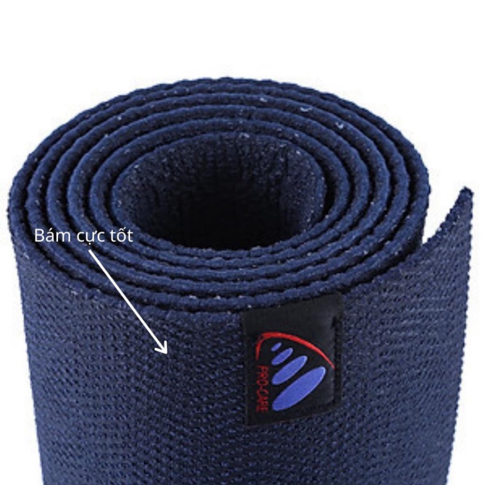 THẢM TẬP YOGA SIÊU BÁM PROCARE LOẠI 1, 5MM, TẶNG TÚI THẢM SỊN GKK