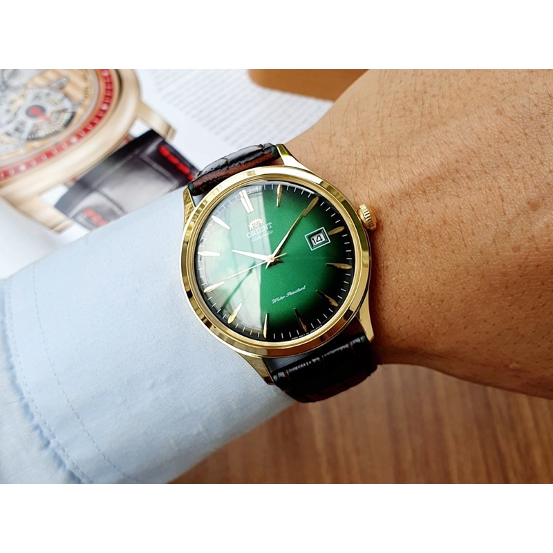 Đồng hồ nam ORIENT BAMBINO GEN 4 GREEN FAC08002F0 SIU HOT
