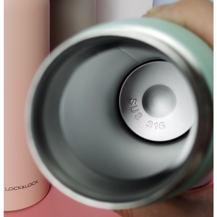 Bình Giữ Nhiệt Lock&amp;Lock Name Tumbler LHC4125GRN 500ml Xanh Lá