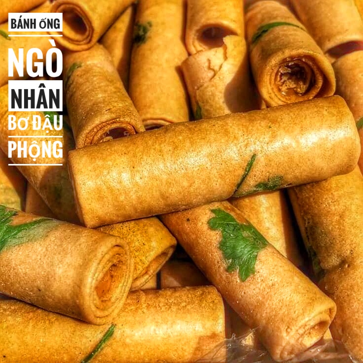 Bánh Ống Ngò Nhân Bơ Đậu Phộng Lon 400Gram | BigBuy360 - bigbuy360.vn