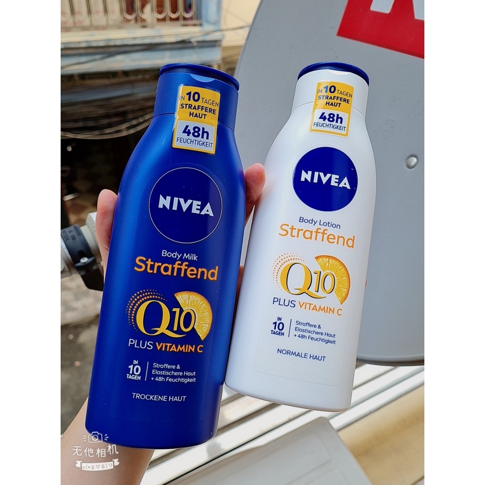 Dưỡng thể Nivea Q10 400ml cho làn da săn chắc và mềm mại