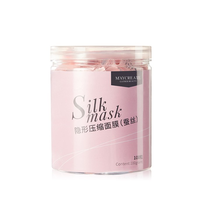 Mặt nạ lụa M'aycreate dạng nén 50/100 viên