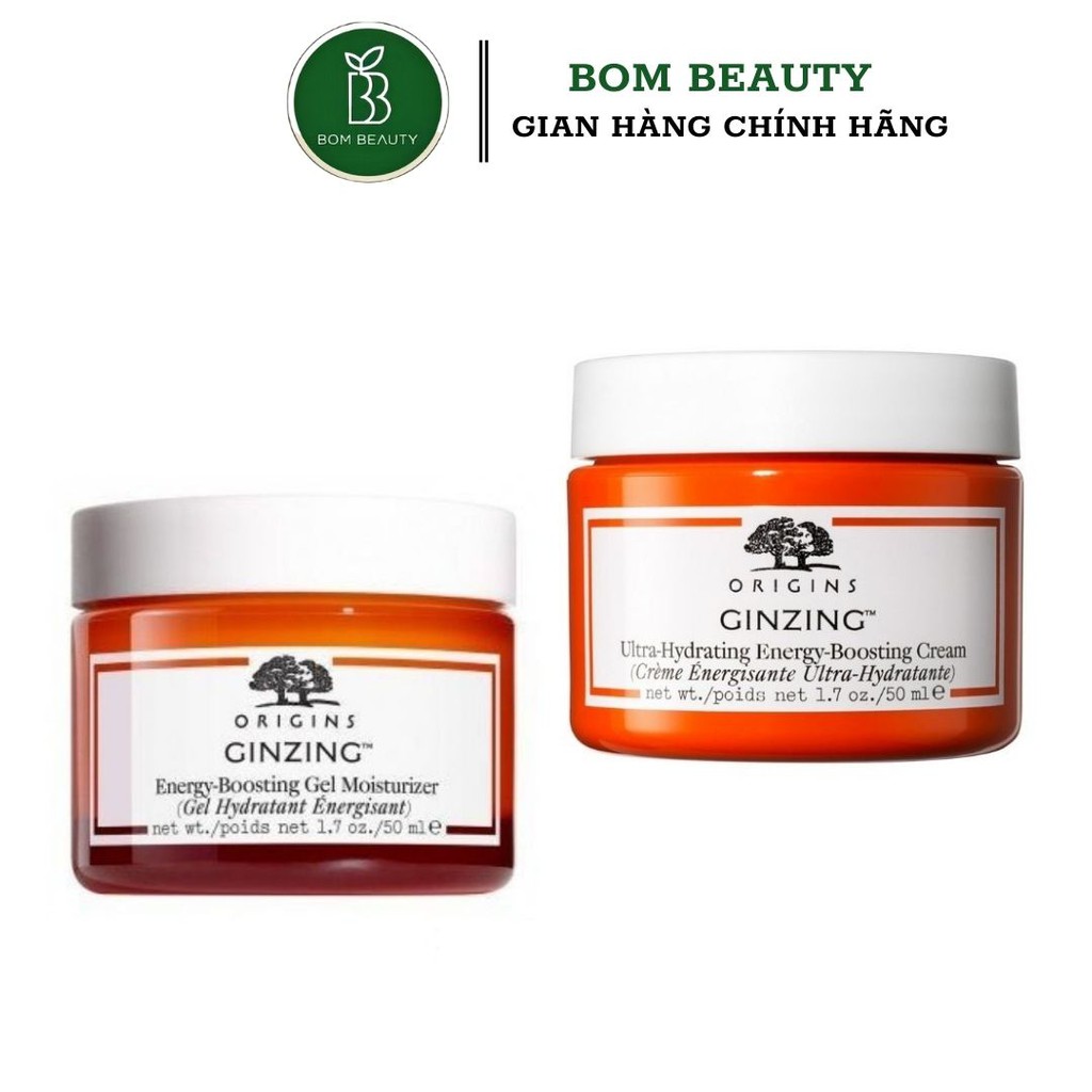 (hot new) Kem dưỡng khôi phục độ tươi sáng cho da Origins GinZing Energy-Boosting Gel Moisturizer