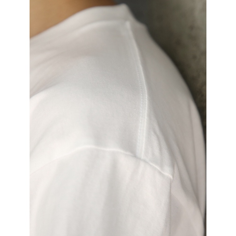 Áo Thun TAY LỠ TRƠN - Áo Phông Trơn Basic Unisex Nam Nữ Form Rộng Thời Trang Hàn Quốc Ullzang NUPAKACHI