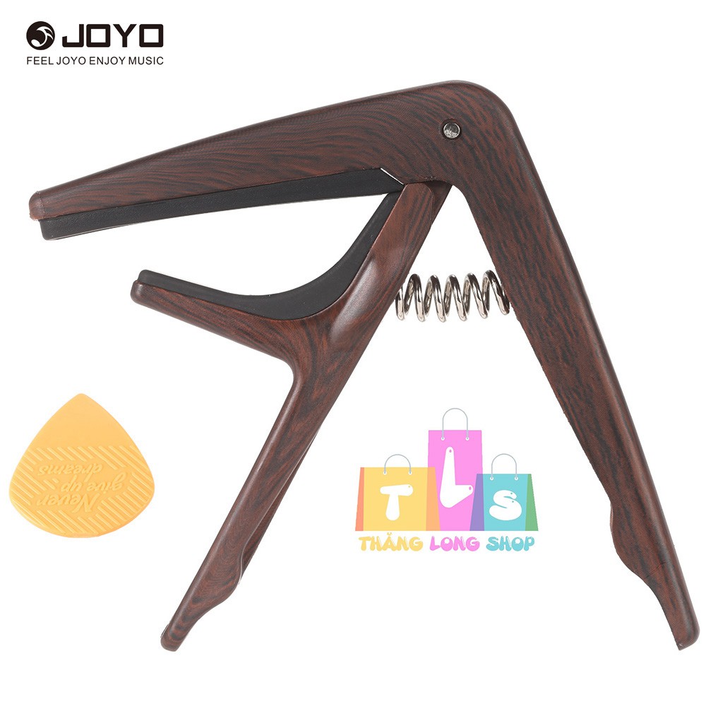 Capo guitar  ABS cao cấp dành cho đàn ghi ta acoustic, classic JOYO JCP-01(Tặng kèm pick joyo)