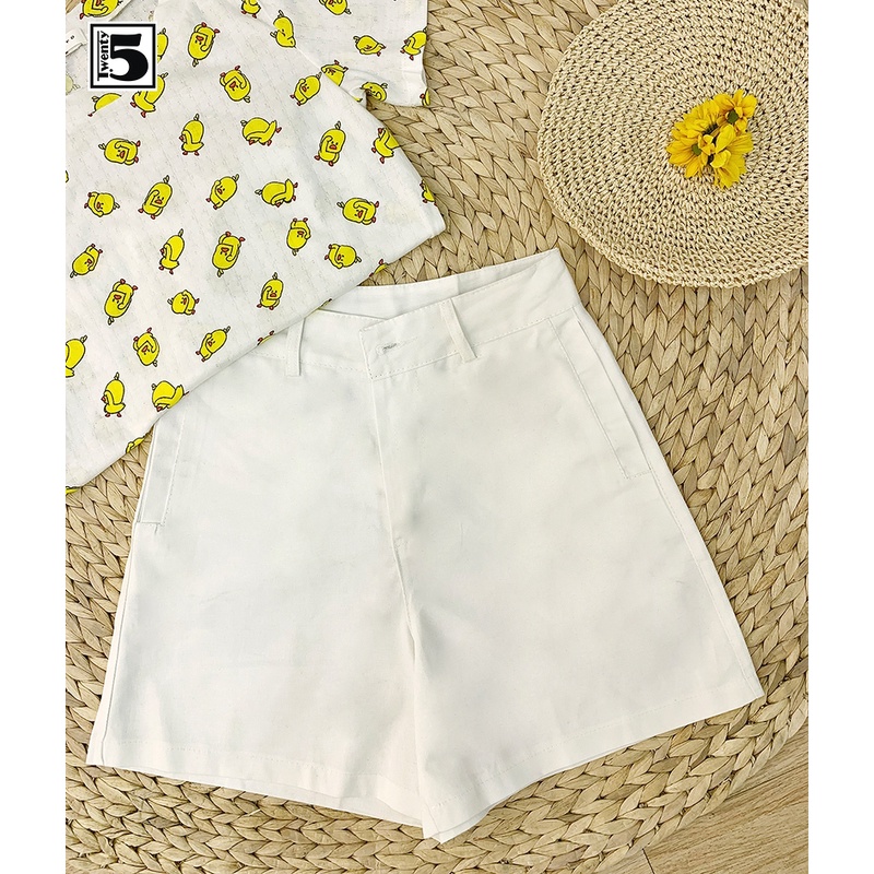 Quần short kaki nữ Twentyfive 3119