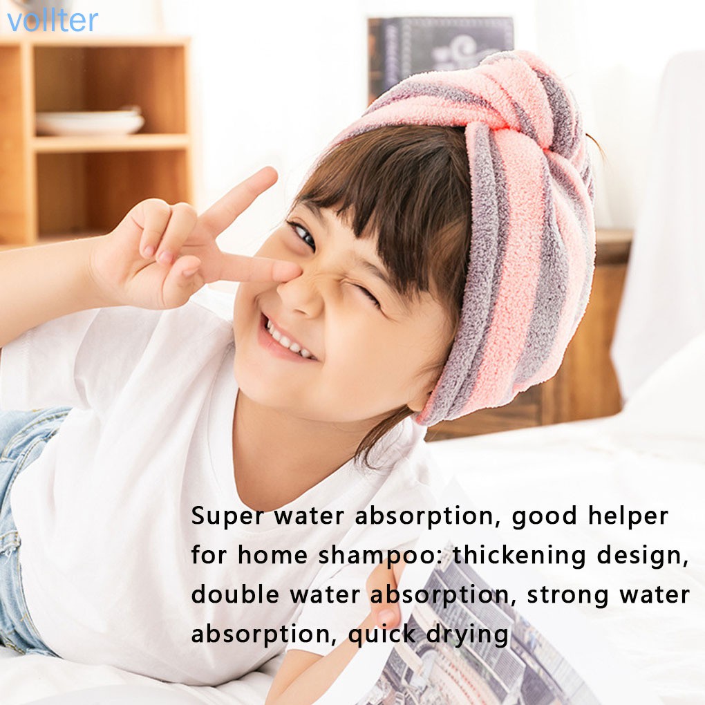 Khăn tắm vải nhung sợi nhỏ dày mềm mại nhanh khô tóc tiện dụng