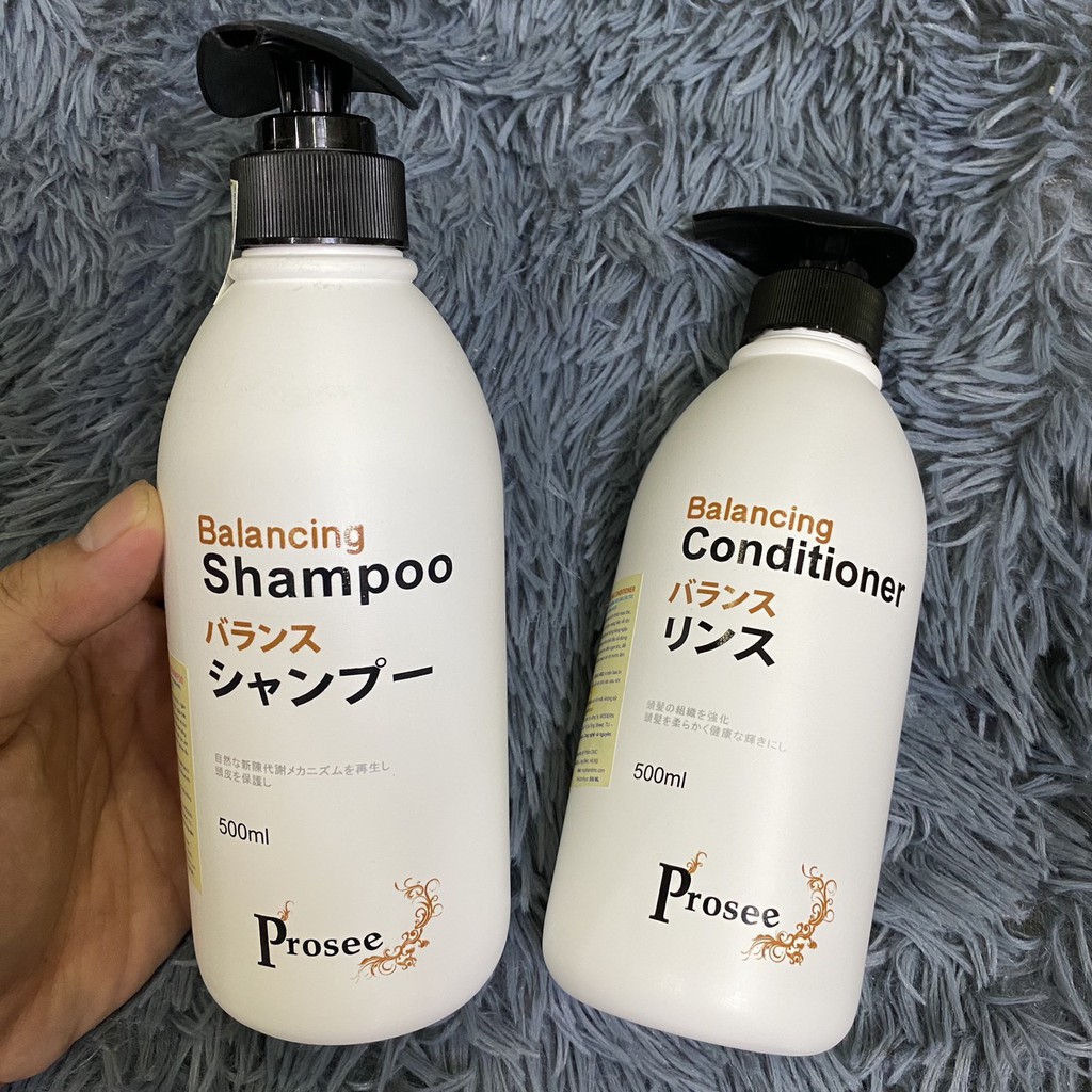 Best SellerDầu gội dành cho tóc gàu chống dầu, chống rụng tóc Prosee Balancing Shampoo AS13 500ml