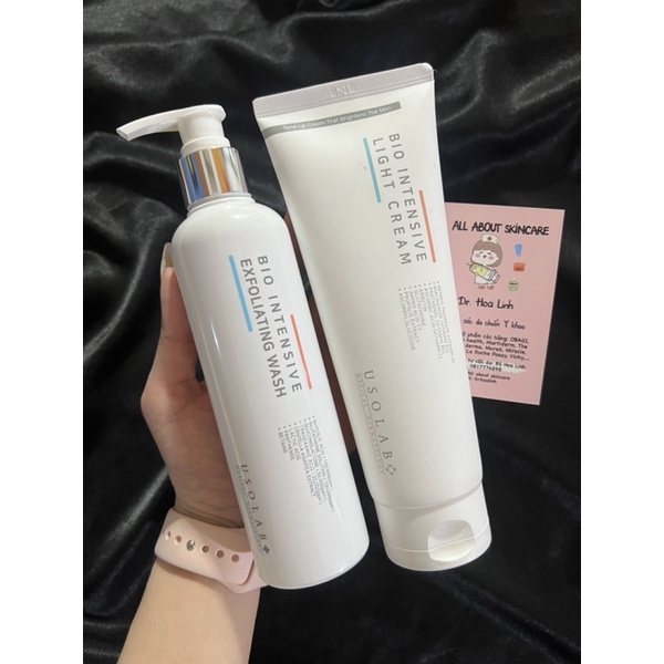 KEM DƯỠNG SÁNG DA BODY USOLAB - BIO INTENSE LIGHT CREAM