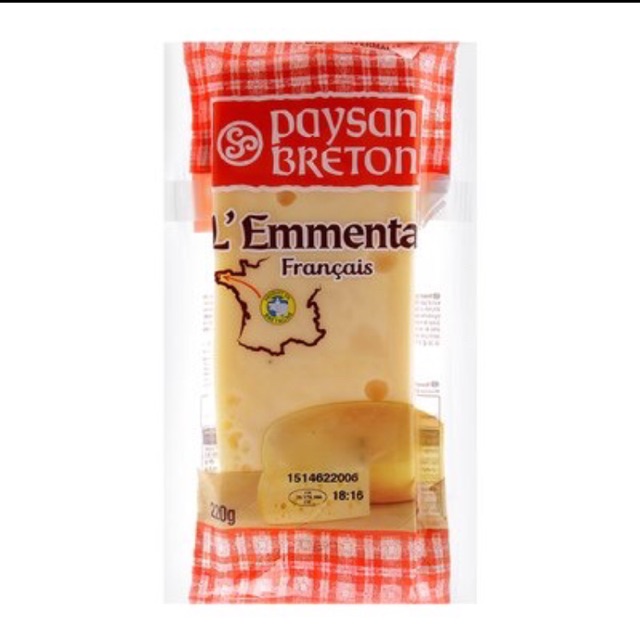 Phô mai Emmental Paysan Breton 220g