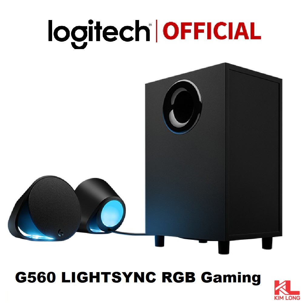 [Mã ELTECHZONE giảm 5% đơn 500K] Loa Logitech G560 LIGHTSYNC RGB Gaming Bluetooth - Bảo hành 1 năm chính hãng