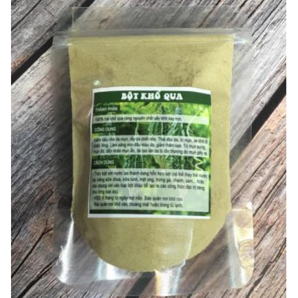 1kg Bột khổ qua - Mặt nạ khổ qua rừng chữa mụn nguyên chất 100% handmade