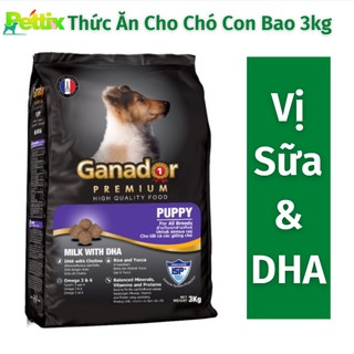 Thức Ăn Hạt Cho Chó GANADOR PUPPY 3Kg Dành Cho Chó Con