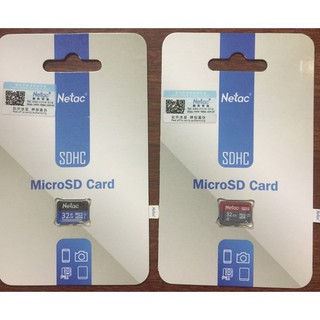 Thẻ nhớ Netac MicroSD 32 GB class10  U1 SDHC
