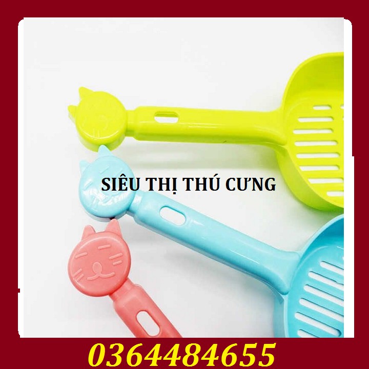 XẺNG XÚC CÁT-XẺNG VỆ SINH CHO CHÓ MÈO