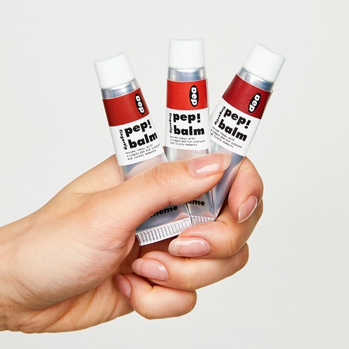 Set son I'm Meme Brick On Brick Pep! Balm Mini Trio