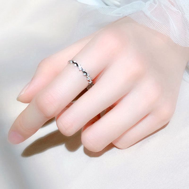 Exquisite Nhẫn đính hôn thanh lịch thời trang cho nữ
