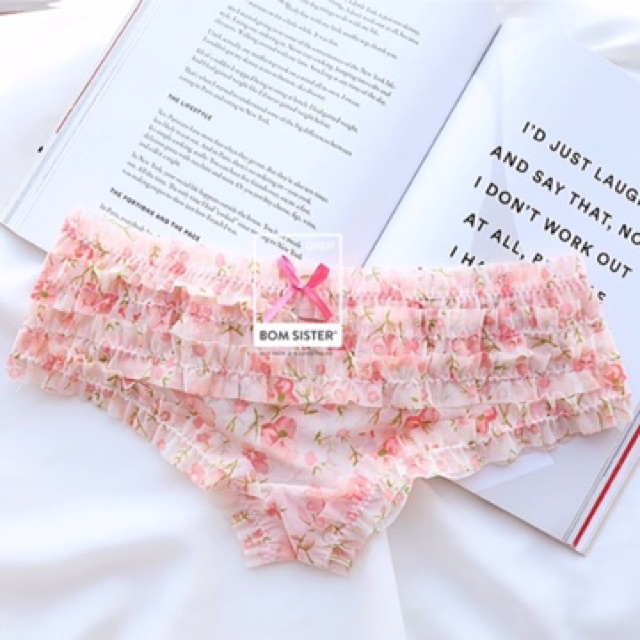 Quần lót lưới ren tầng siêu xinh