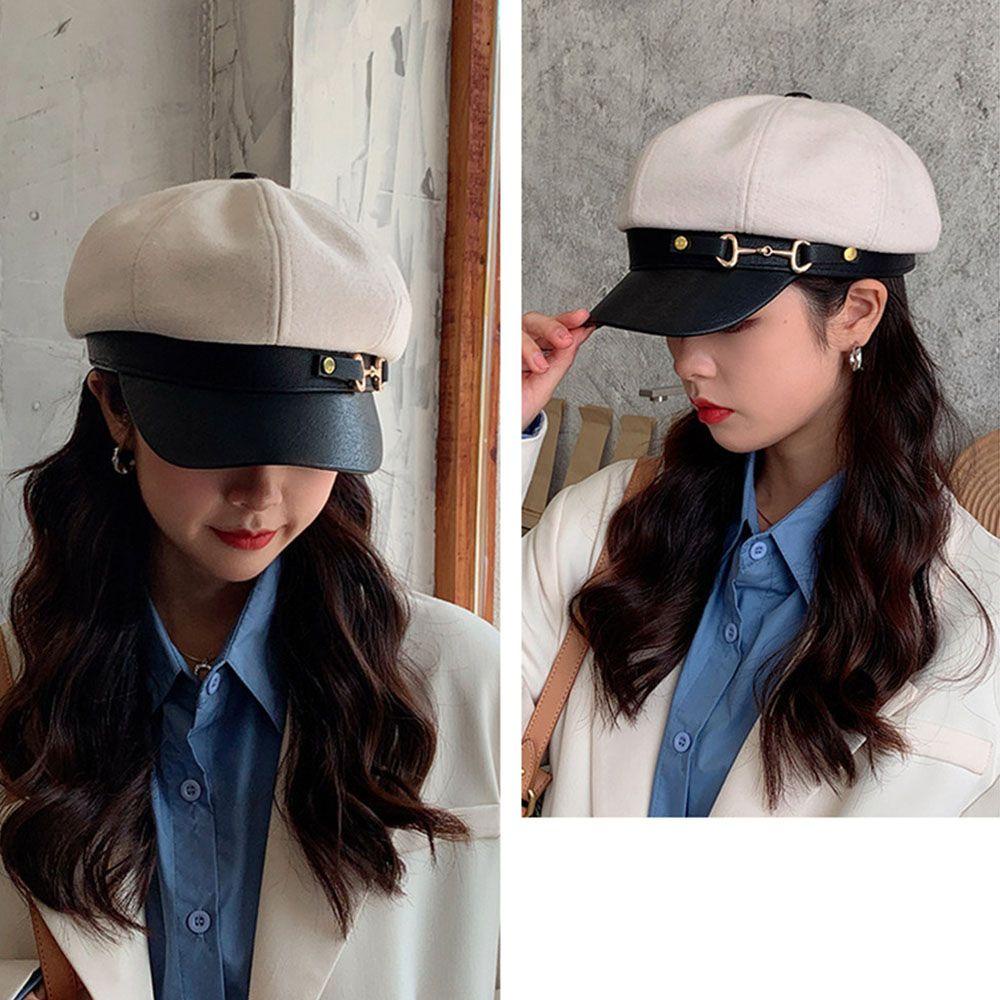Nón Beret Thời Trang Vintage Cá Tính Cho Nữ