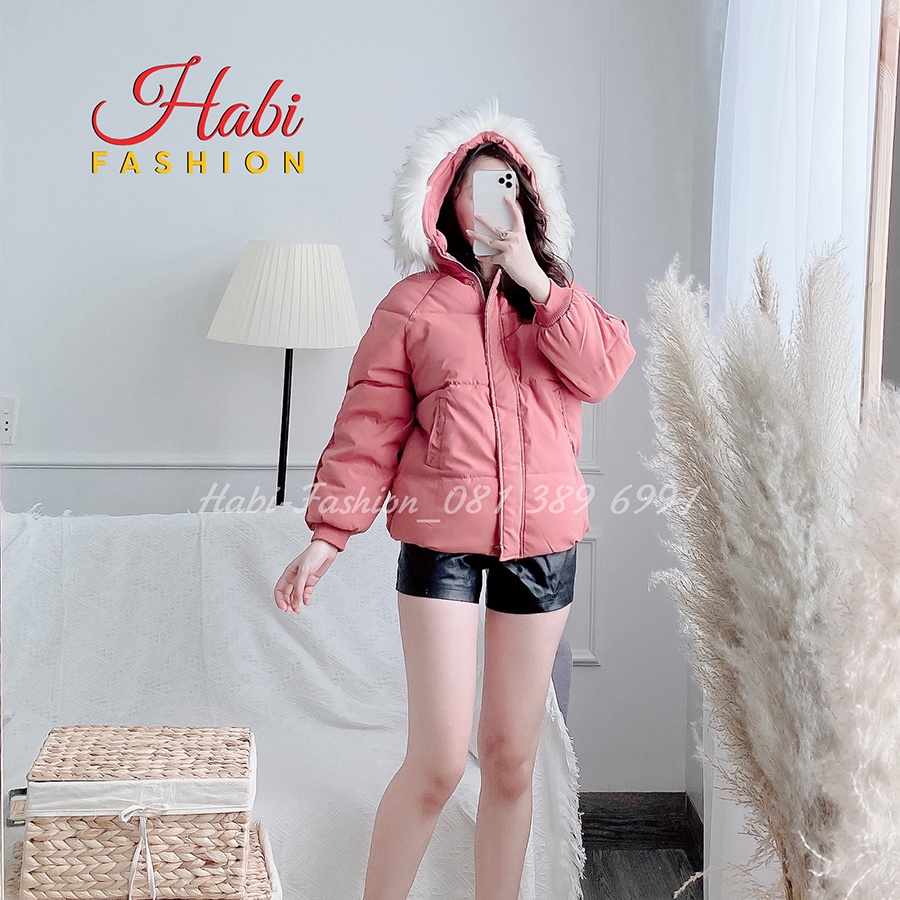 Áo khoác lông nữ mùa thu-đông dáng suông túi hộp hàng Quảng Châu (sẵn hàng)