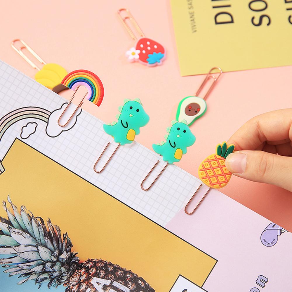 JARRED Set 10 Kẹp Giấy Hình Thú Dễ Thương