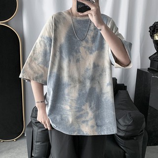 Áo Thun UNISEX họa tiết Loang Đẹp, Áo Thun Nam Nữ vải mềm và thoáng.( mua áo tặng nhẫn deal sốc 13000)