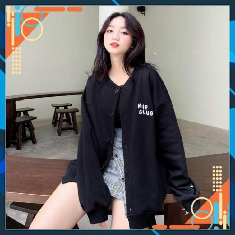 [Mặc Là Đẹp ] ÁO KHOÁC NỈ - ÁO CARDIGAN NỈ MIF CLUB THÊU FROM CHUẨN , ÁO NỈ THỜI TRANG .AK | BigBuy360 - bigbuy360.vn