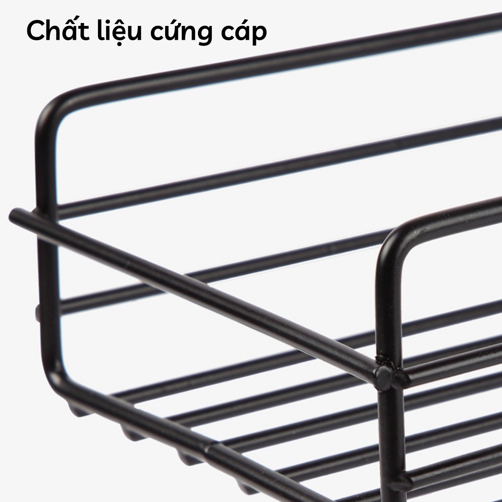Kệ Đựng Đồ Nhà Tắm, Giá Để Đồ Nhà Bếp Phòng Tắm Đa Năng Không Gỉ Dán Tường Siêu Chắc