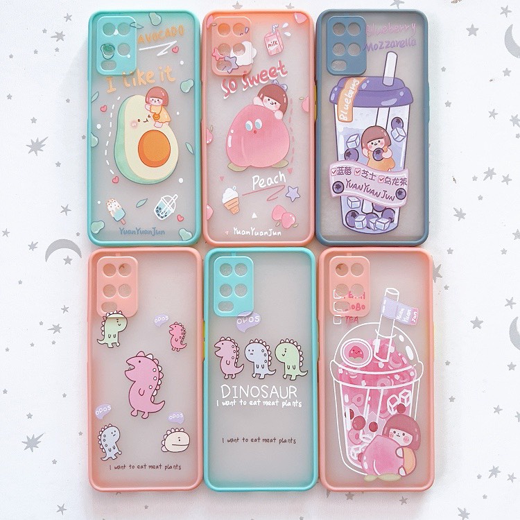 Ốp lưng nhám Oppo F9 / Oppo A7 / Oppo A5s / Realme 2pro /Oppo A12//Oppo A54 4G/Oppo A93/F17 PRO/REALME C20/C11 2021