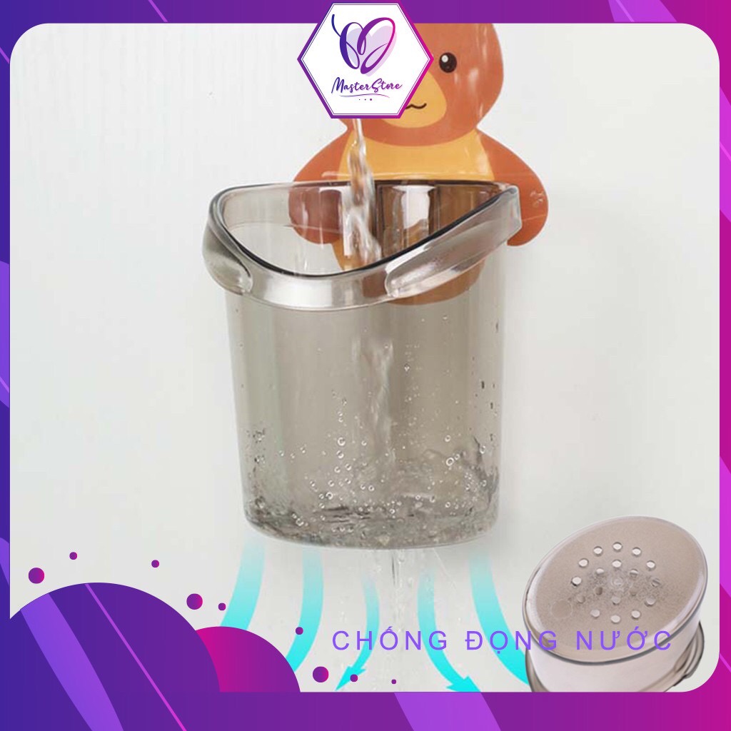 Cốc Gấu Đựng Bàn Chải,Kem Đánh Răng