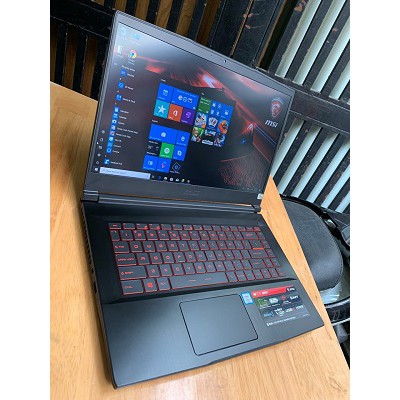 Laptop Gaming MSI GF63, i7 8750H, 8G, 1T, GTX 1050Ti, 15,6in, BH 12 – 2020, likenew