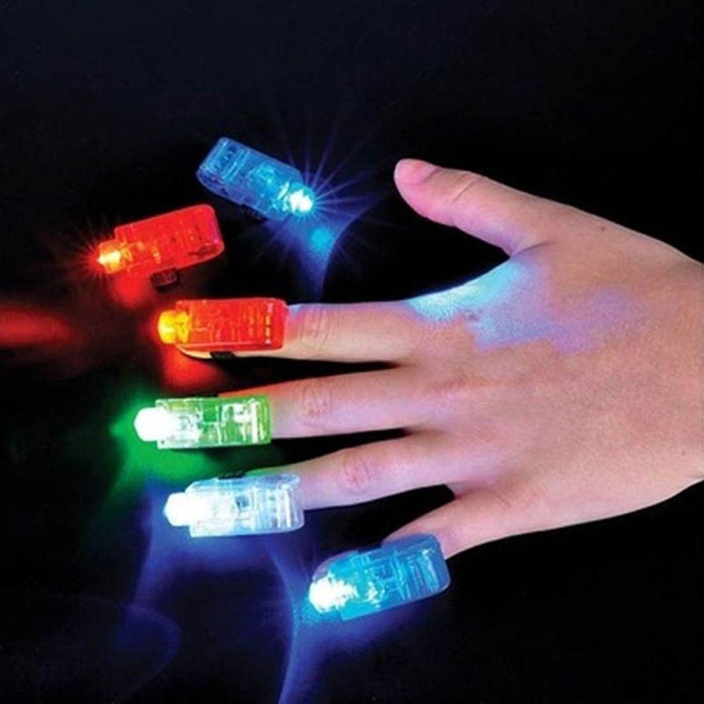LONTIME Set 5 / 10 Nhẫn Đèn LED Hoạ Tiết Hoạt Hình
