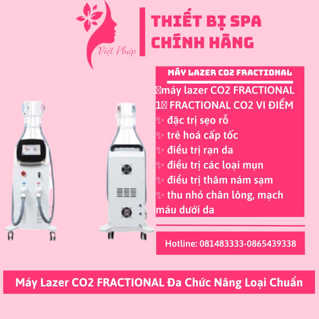 Máy Lazer CO2 FRACTIONAL Đa Chức Năng Loại Chuẩn