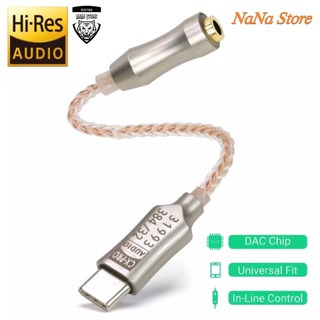 Cáp Chuyển Type C to 3.5 ( Chip DAC Pro CX31993 ) Giải Mã 32Bit/384KHZ , Âm Thanh HiFi