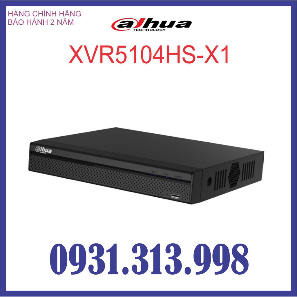 Đầu Ghi Hình 4 Kênh Dahua XVR5104HS-X1