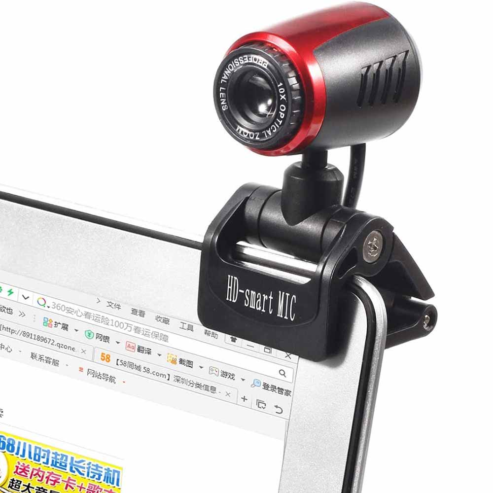 Webcam USB 2.0 có thể xoay kèm micro cho máy tính/Laptop | BigBuy360 - bigbuy360.vn