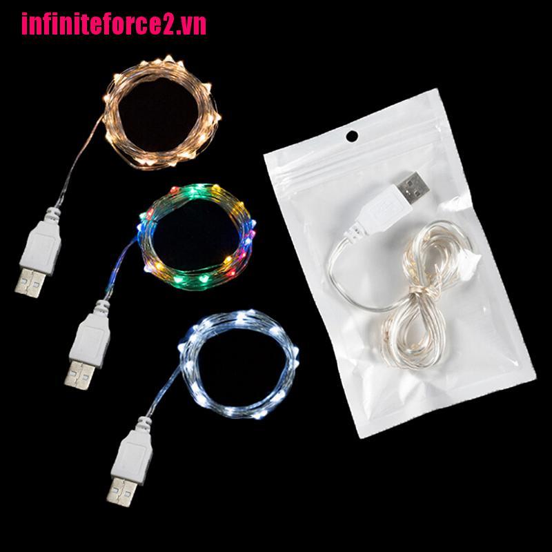 Dây Đèn Led 2m 20LED / 3m 30LED USB
