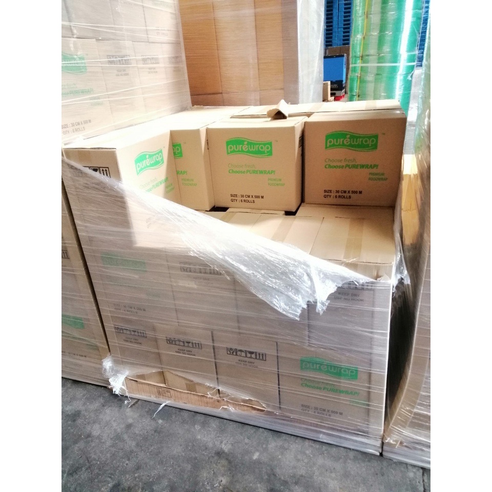 Cuộn lõi màng bọc thực phẩm nhập khẩu từ malaysia 30cm x 500 mét  [ không hộp ]